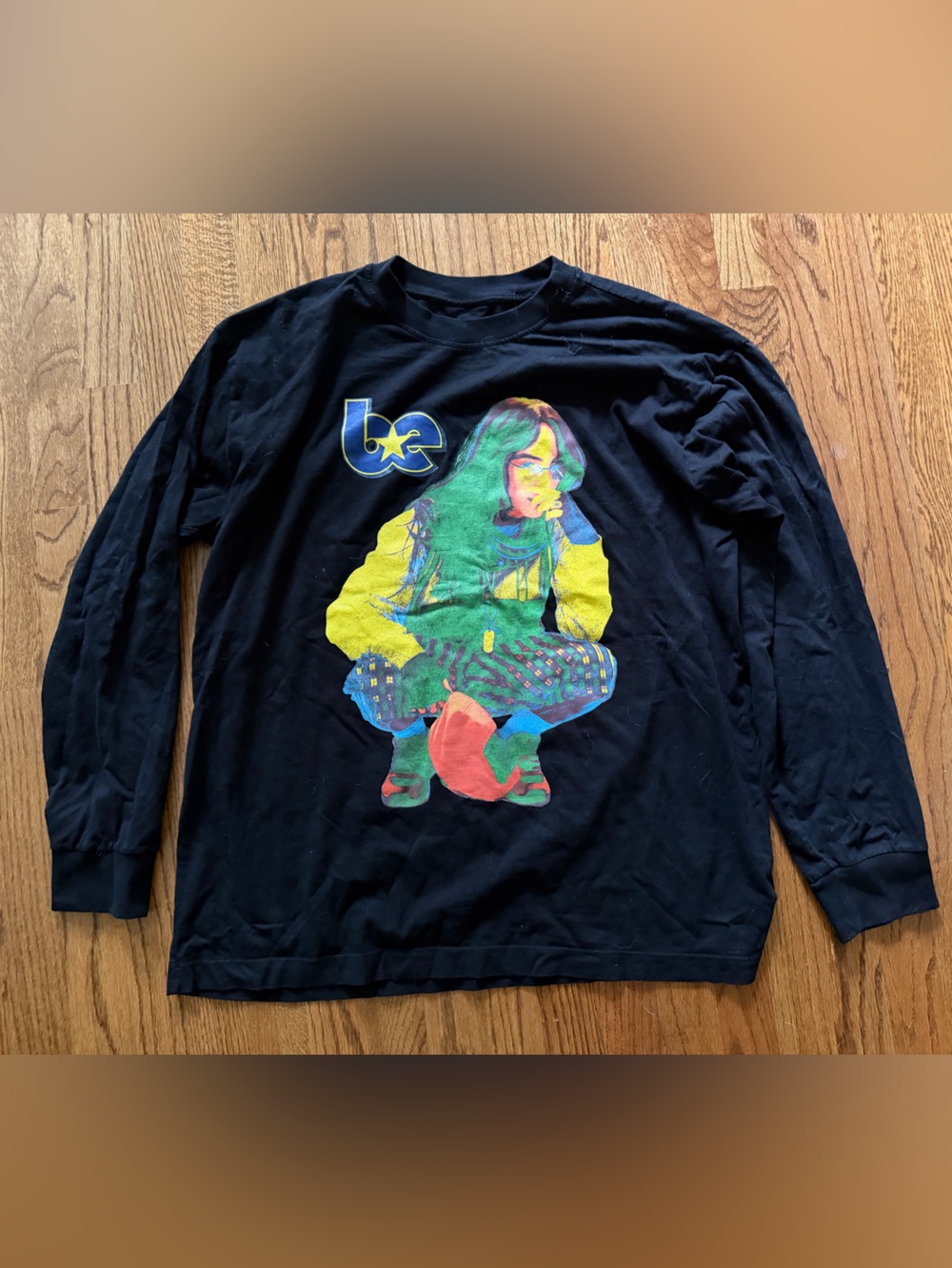 Billie Eilish graphic long sleeve tee